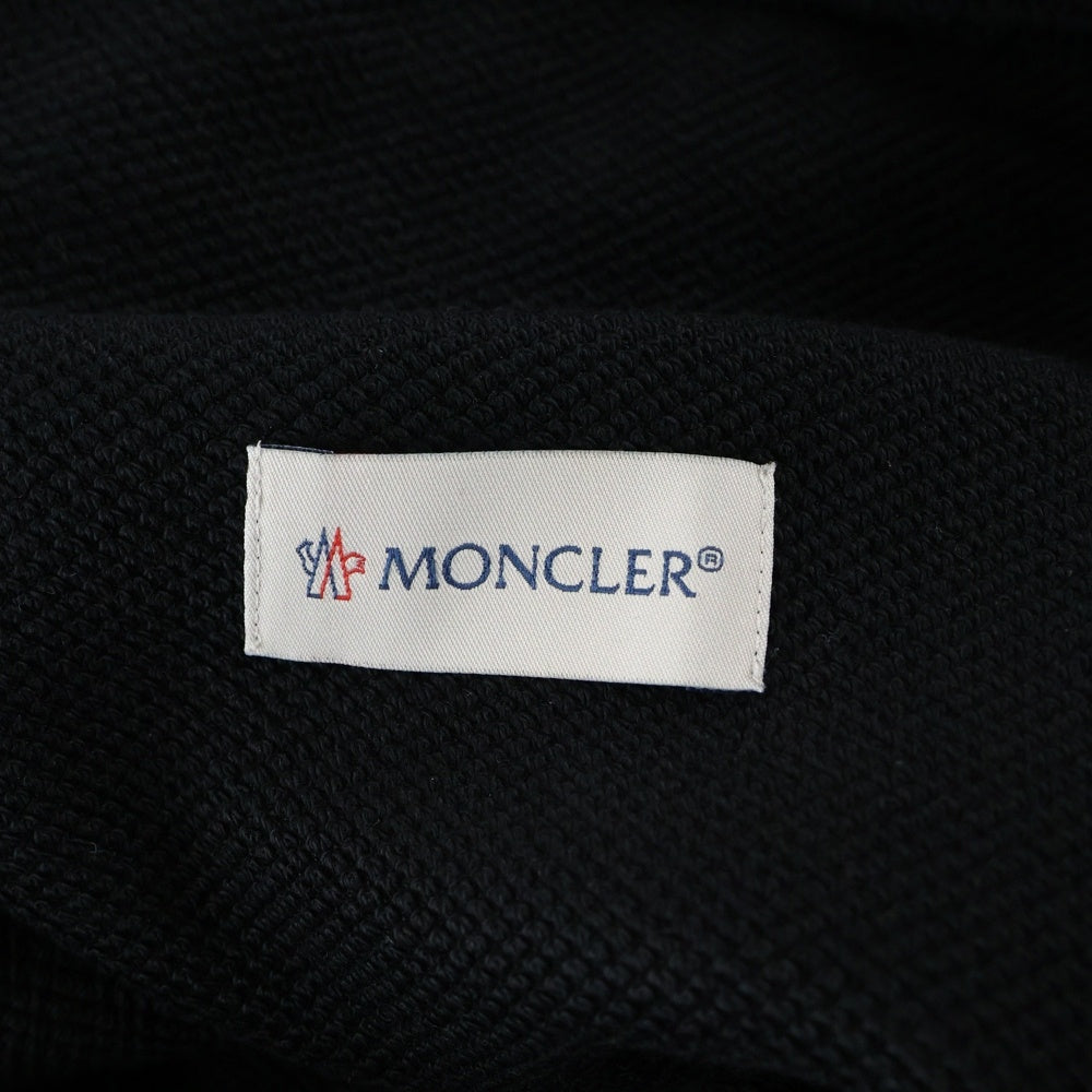 MONCLER(モンクレール) 22SS ×HYKE ハイク ロゴプリントスウェットパンツ ブラック H209K8H00001 M2719