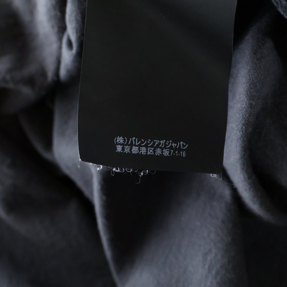 BALENCIAGA(バレンシアガ) 19AW SPEED HUNTERS スピードハンターズプリント クルーネック半袖Tシャツカットソー ブラック 541877