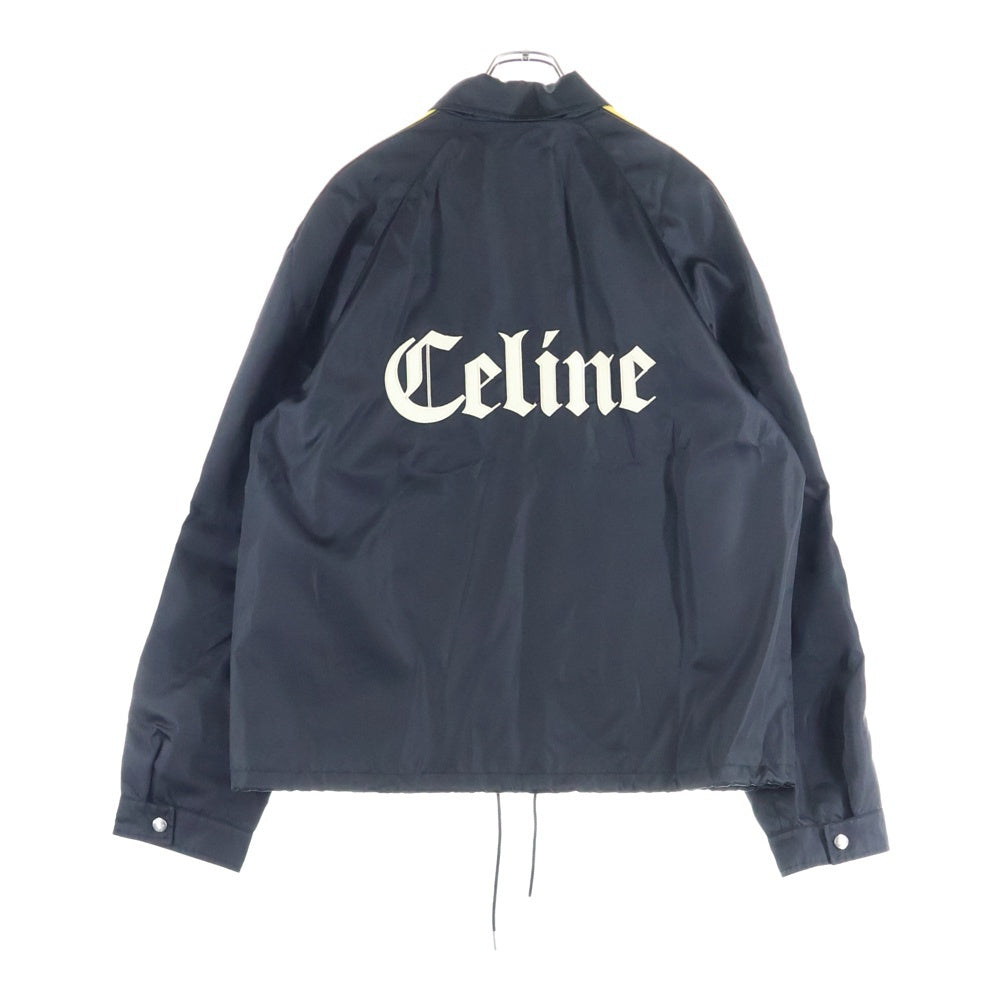 CELINE(セリーヌ) 25SS ロゴ刺繍 ナイロン ジップアップコーチ