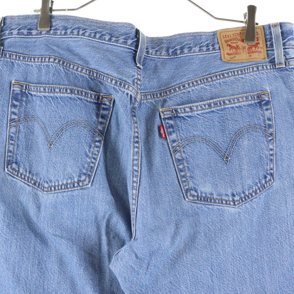 Levi's(リーバイス) 501 ボタンフライ ストレート デニムパンツ インディゴ 12501-0237