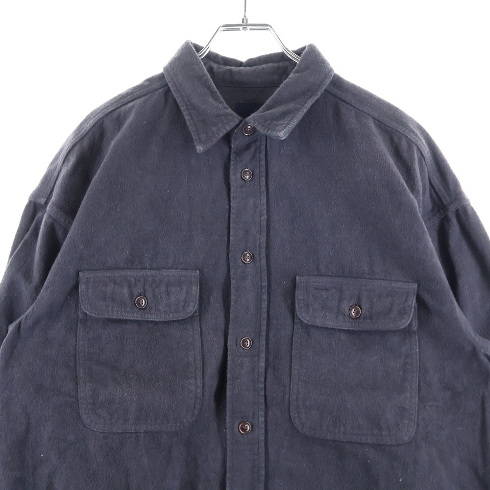 VISVIM(ヴィスヴィム) 20AW LUMBER SHIRT L/S ランバー バンダナ切替 長袖シャツ ブラック 0220905011016