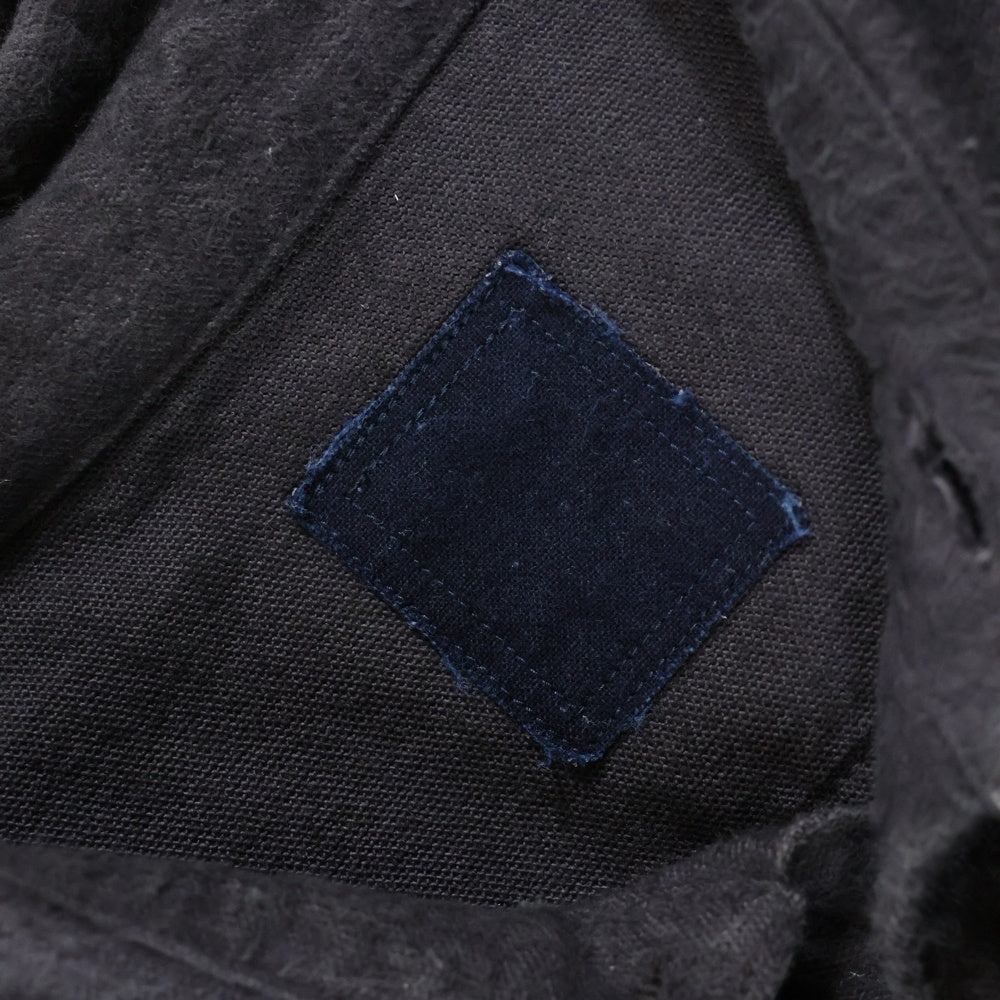 VISVIM(ヴィスヴィム) 20AW LUMBER SHIRT L/S ランバー バンダナ切替 長袖シャツ ブラック 0220905011016