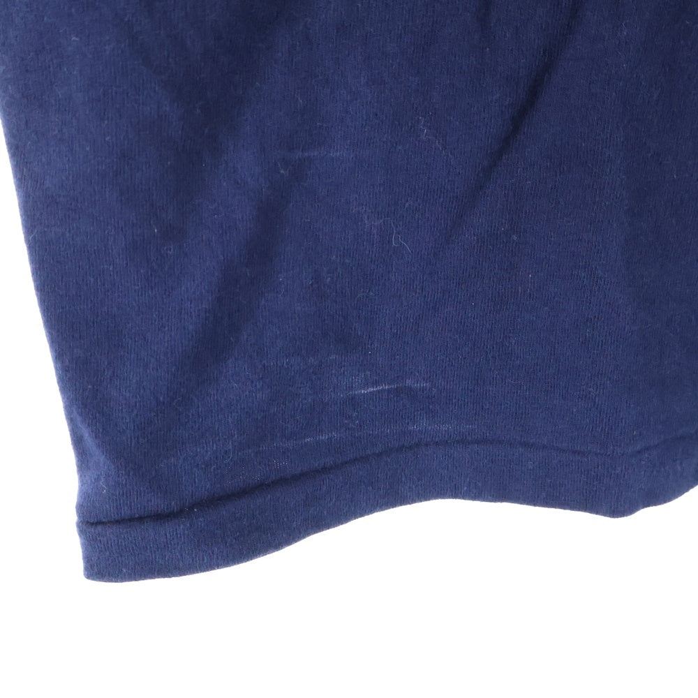 POLO RALPH LAUREN(ポロラルフローレン) SHORT SLEEVE T-SHIRT フロント刺繍ロゴ 半袖Tシャツ カットソー ネイビー SSCNCMSLM4