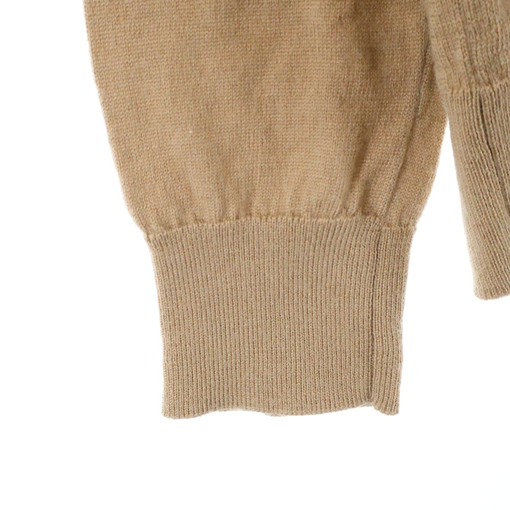 POLO RALPH LAUREN(ポロラルフローレン) メリノウール フロント刺繍ロゴ タートルネックセーター ニット ブラウン