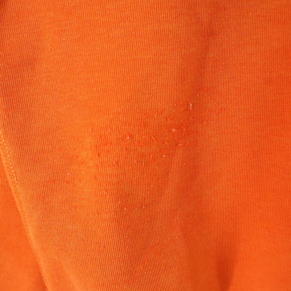 POLO RALPH LAUREN(ポロラルフローレン) LONG SLEEVE-SWEATSHIRT フロント刺繍ロゴ クルーネックスウェット トレーナー オレンジ LSCNM6