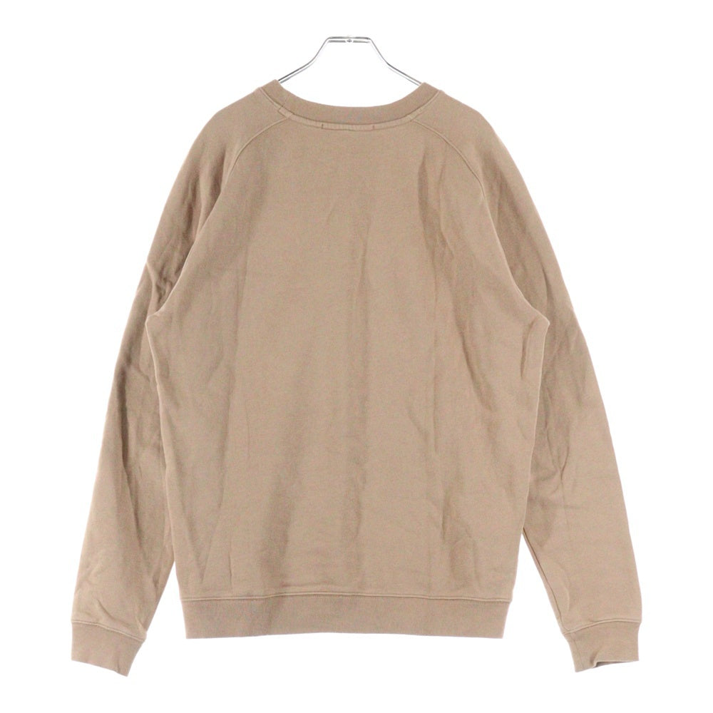 MSGM(エムエスジーエム) フロントロゴ プリントクルーネックスウェット トレーナー ベージュ 2740MM69