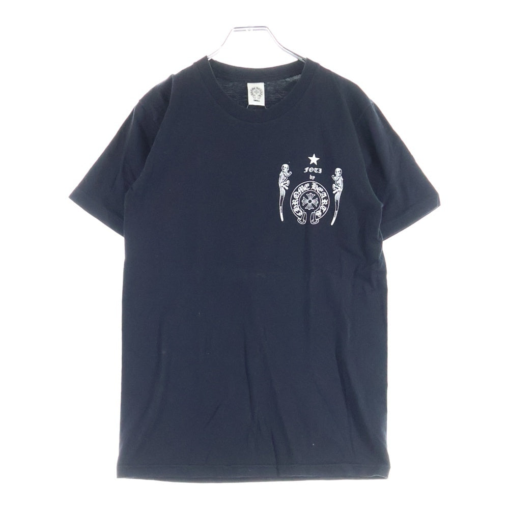 CHROME HEARTS(クロムハーツ) OLD FOTI CH S/S Tee FOTI バックプリント 半袖Tシャツ カットソー ブラック