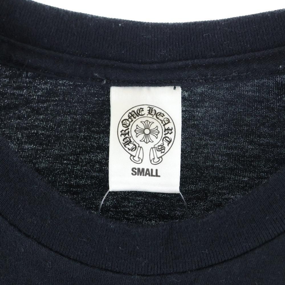 CHROME HEARTS(クロムハーツ) OLD FOTI CH S/S Tee FOTI バックプリント 半袖Tシャツ カットソー ブラック