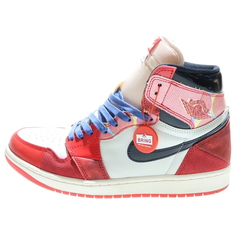 NIKE(ナイキ) AIR JORDAN 1 RETRO HIGH OG DV1748-601 エアジョーダン1 レトロハイ オリジンストーリー ハイカットスニーカー レッド/ホワイト US9.5/27.5cm