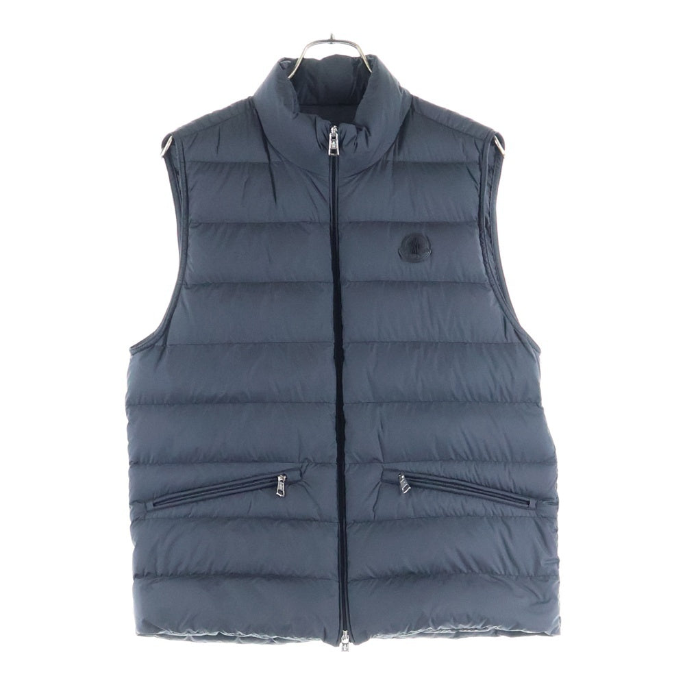 MONCLER(モンクレール) 24SS Lethtal Vest ダウンベスト 胸元ロゴブラック J10911A00139 549SK