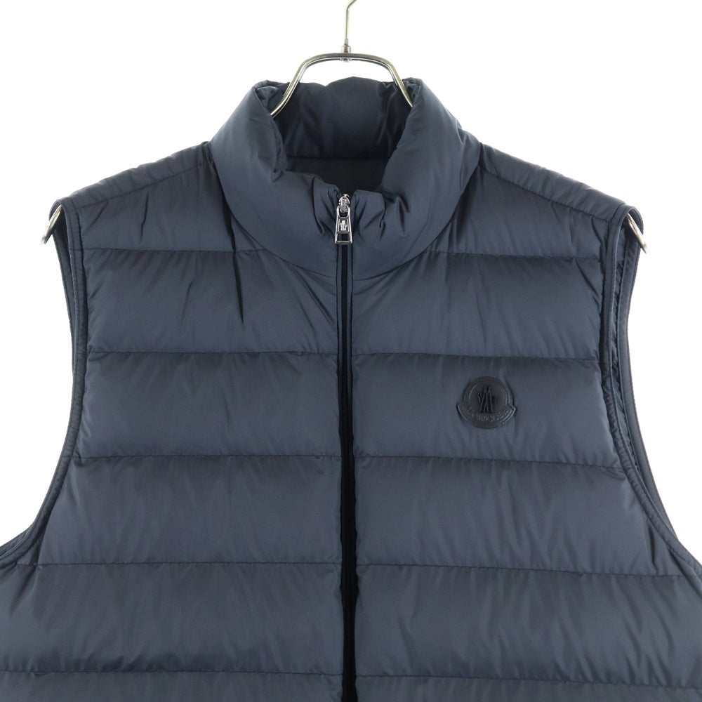MONCLER(モンクレール) 24SS Lethtal Vest ダウンベスト 胸元ロゴブラック J10911A00139 549SK