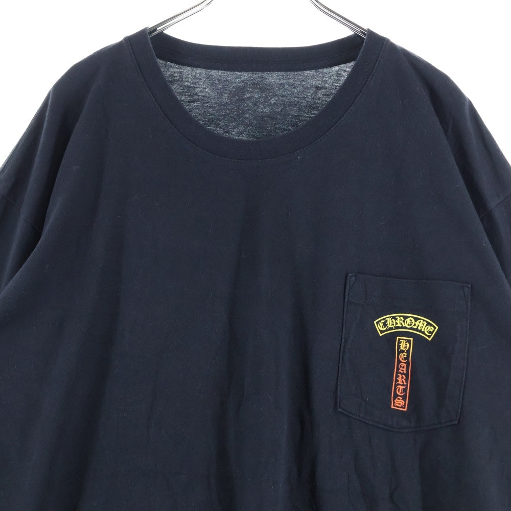 CHROME HEARTS(クロムハーツ) Gradient Logo Long Sleeve Tee グラデーションロゴ ロングスリーブTシャツ 長袖カットソー マルチカラー