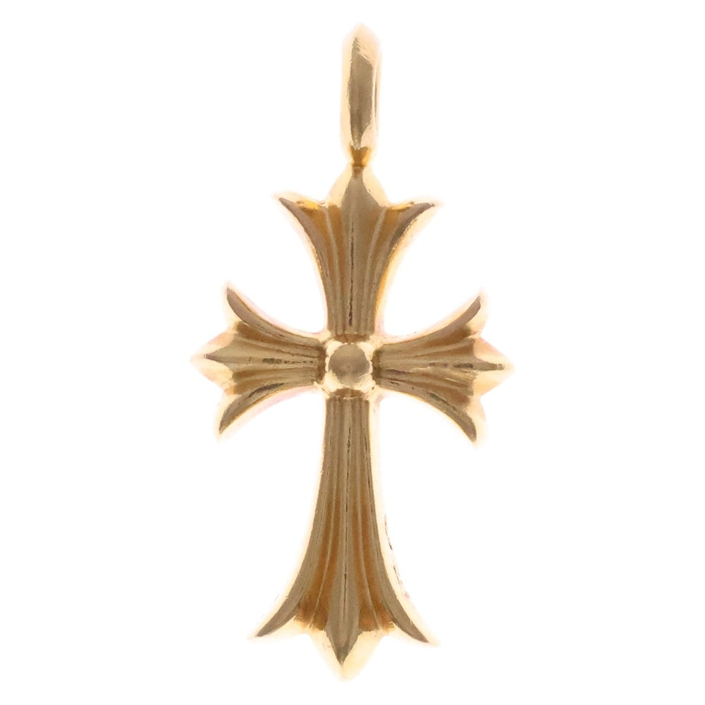 CHROME HEARTS(クロムハーツ) 22K TNY CRSF P/DIA タイニーファットクロス PAVEダイヤ ペンダントトップ ゴールド BCA033