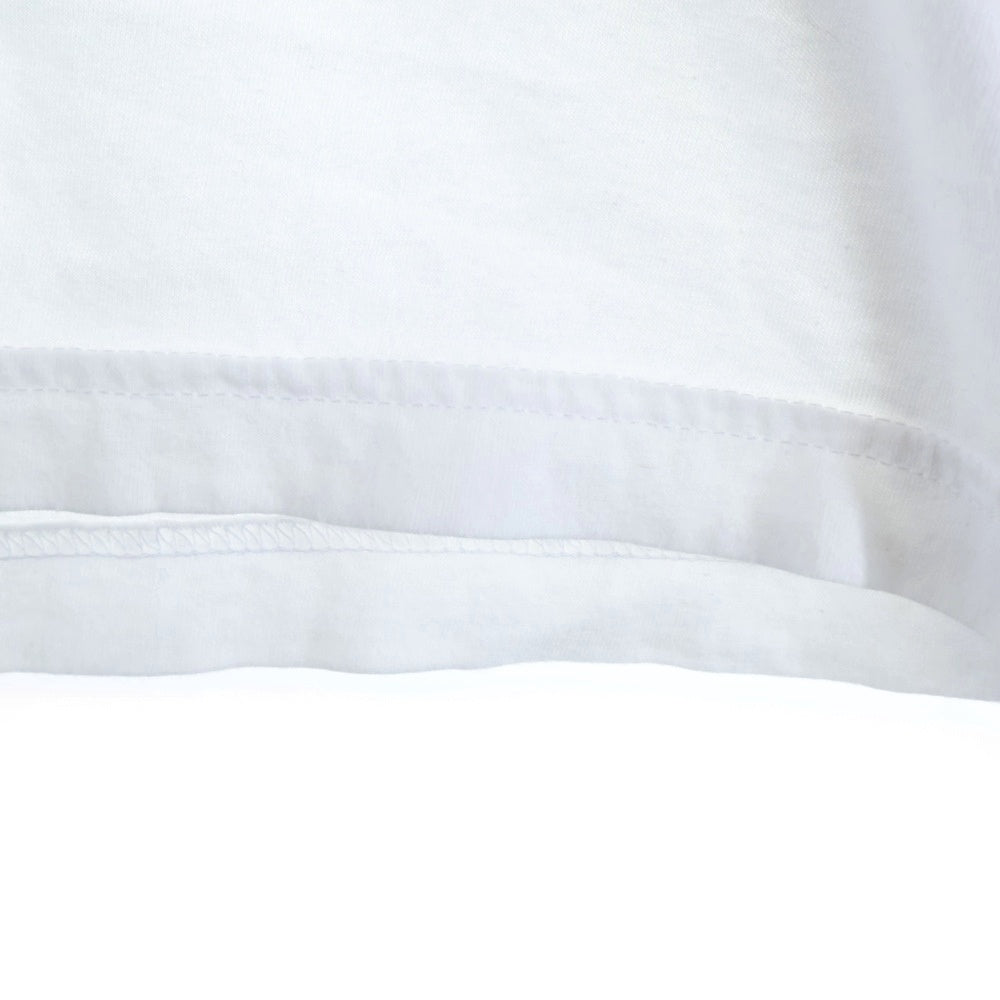 CHROME HEARTS(クロムハーツ) Honolulu Limited Back Scroll Logo L/S Tee ホノルル限定バックスクロールロゴロングスリーブTシャツ 長袖カットソー ロンT 胸ポケット ホワイト/レッド