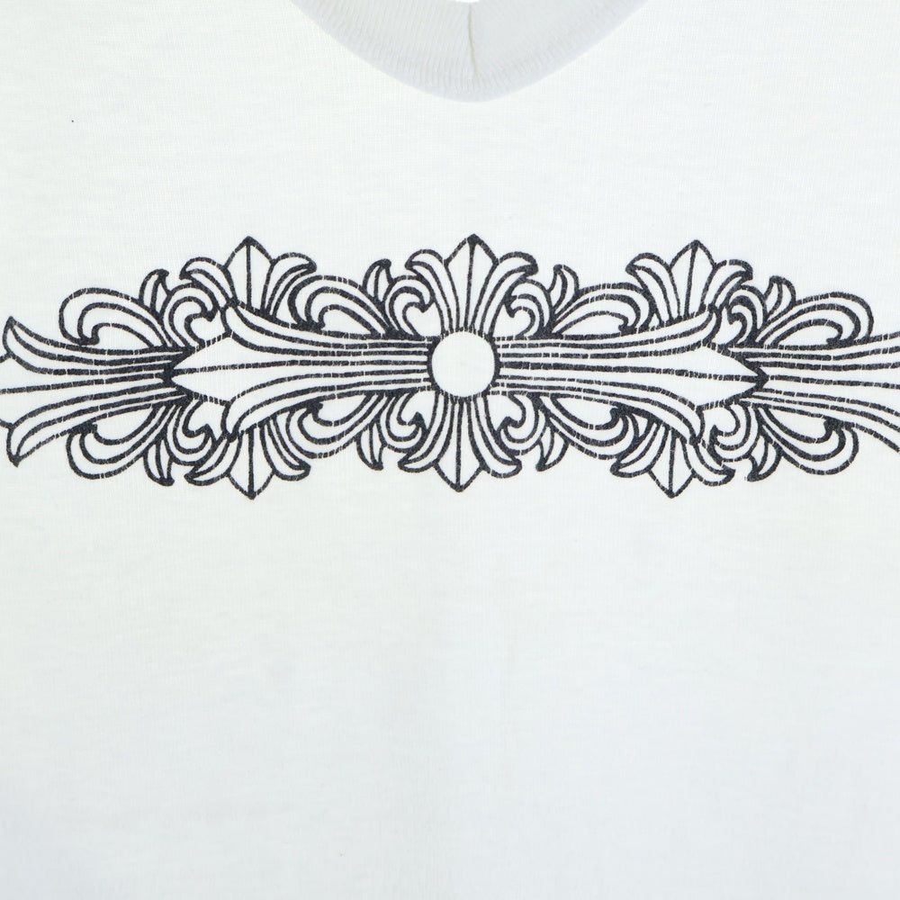 CHROME HEARTS(クロムハーツ) OLD フローラルプリント タンクトップ ホワイト レディース