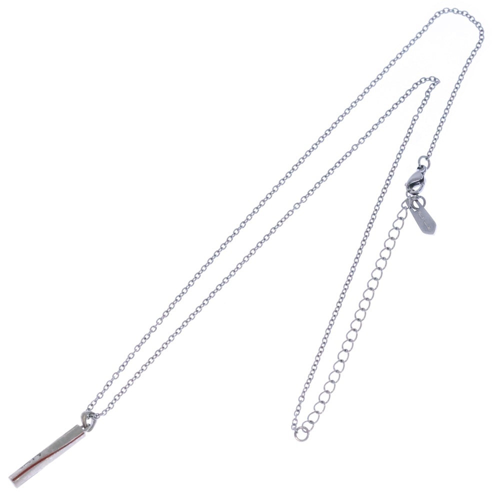 Paul Smith(ポールスミス) Edge Epo ロゴ刻印 ネックレス シルバー