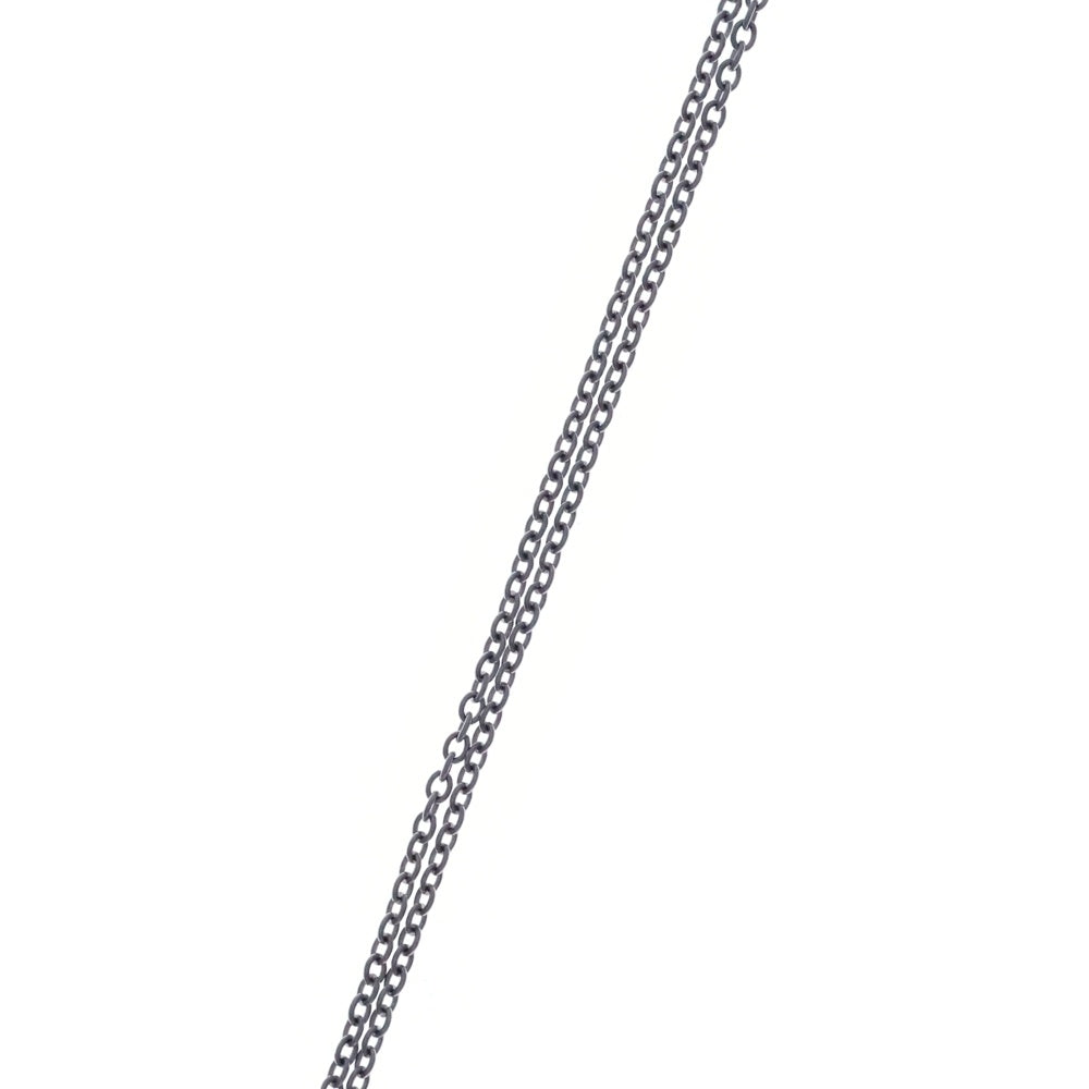 Paul Smith(ポールスミス) Edge Epo ロゴ刻印 ネックレス シルバー