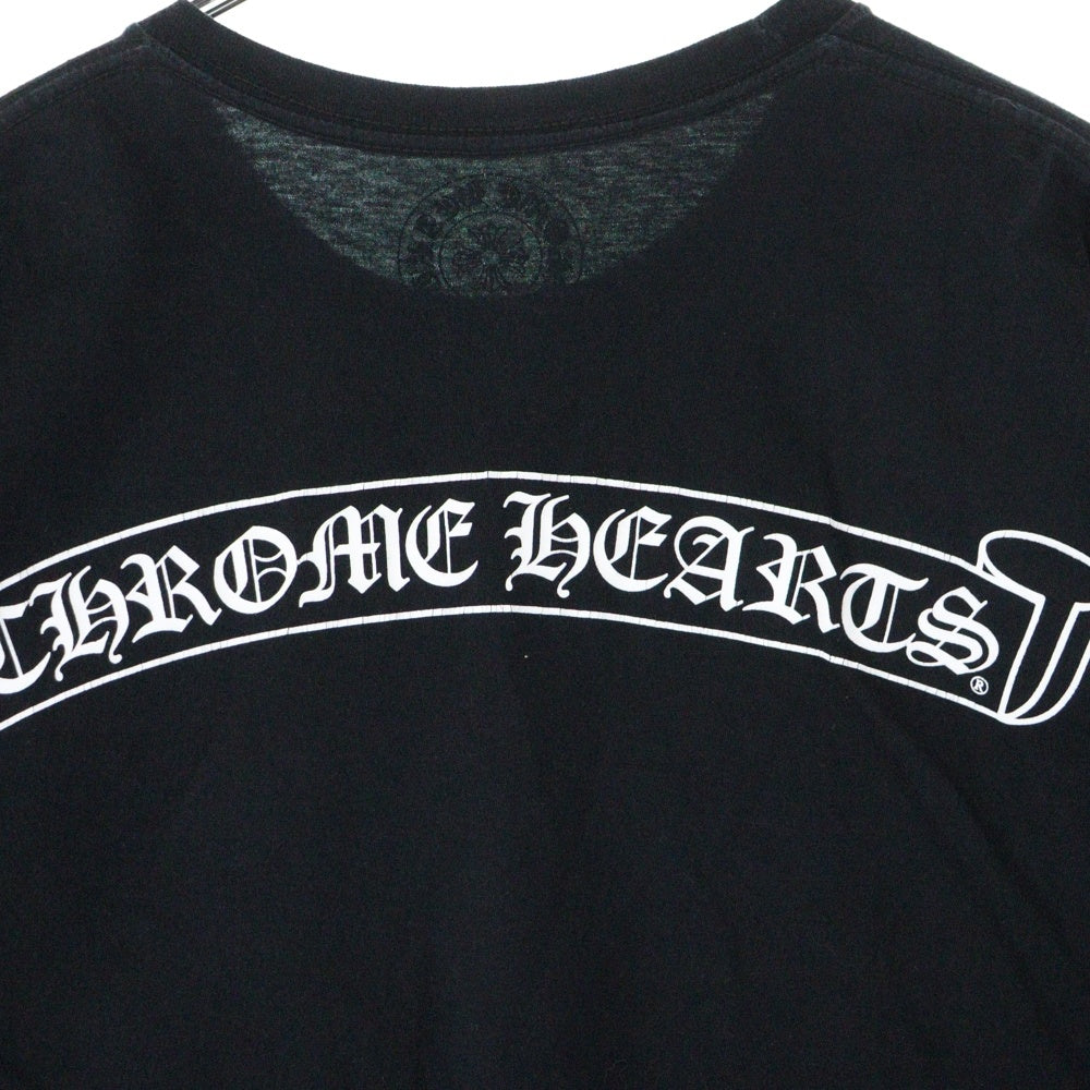 CHROME HEARTS(クロムハーツ) Horseshoe STAR Print TEE ホースシュー スター プリント 半袖Tシャツ カットソー ブラック