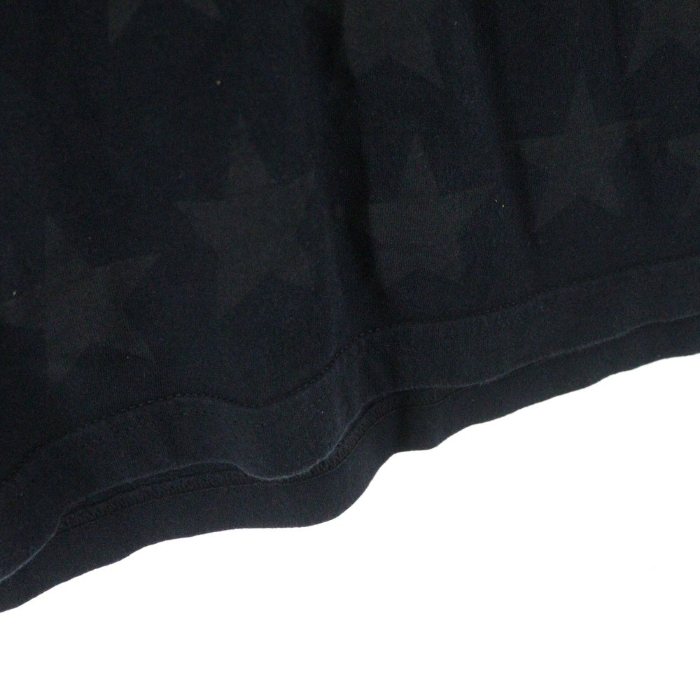 CHROME HEARTS(クロムハーツ) Horseshoe STAR Print TEE ホースシュー スター プリント 半袖Tシャツ カットソー ブラック