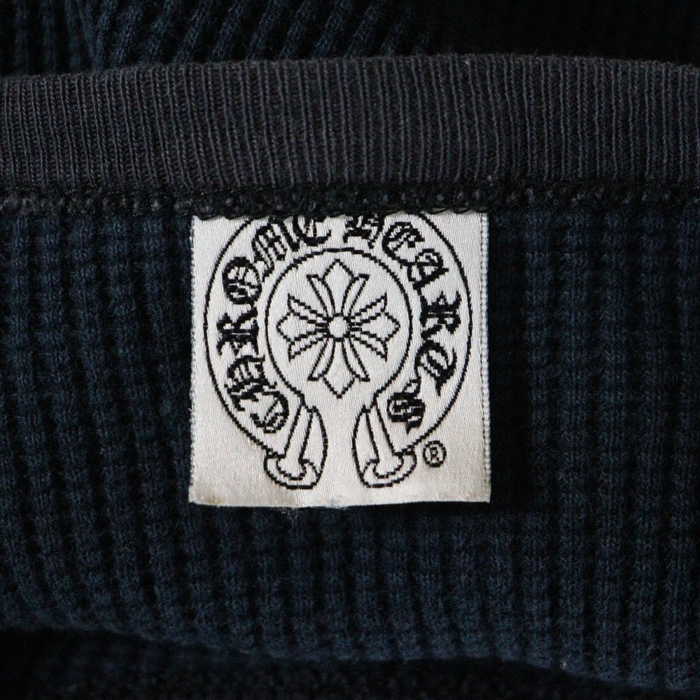 CHROME HEARTS(クロムハーツ) OLD Dagger Thermal L/S Tee ダガーサーマル長袖Tシャツ ブラック