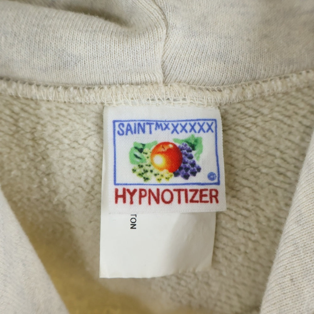 SAINT MICHAEL(セントマイケル) 24SS HOODIE SAINT フーディー スウェット プルオーバーパーカー アイボリー SM-YS8-0000-036