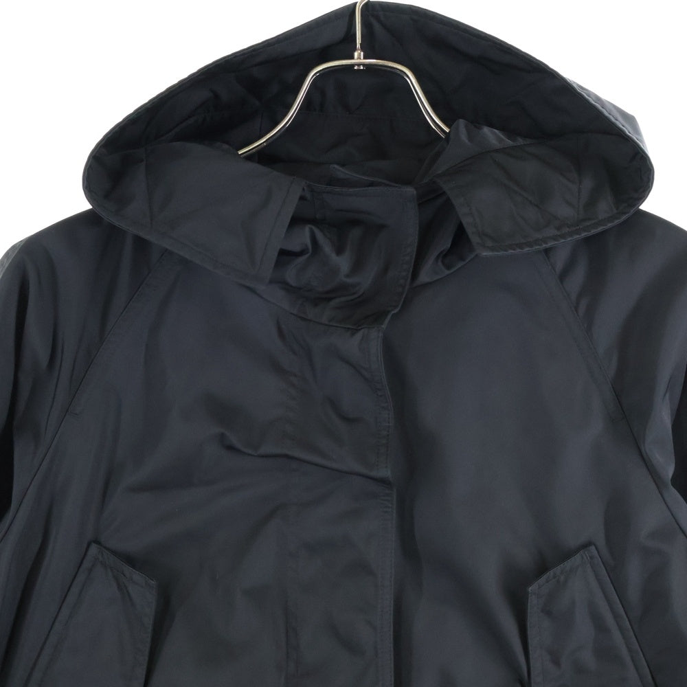 MONCLER(モンクレール) 22SS HOULGATE GIUBBOTTO ボタンフライ ナイロンジャケット ブラック レディース