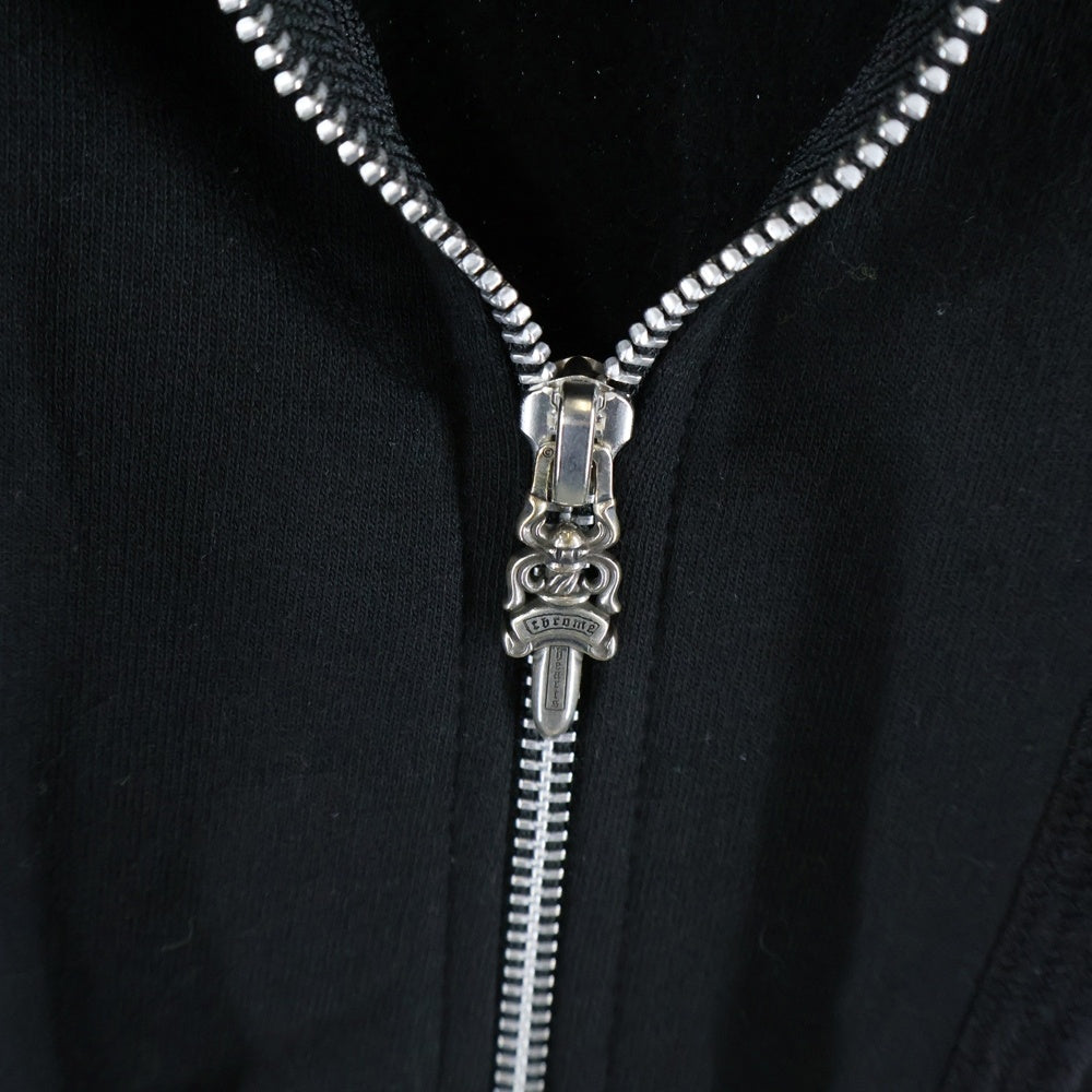 CHROME HEARTS(クロムハーツ) SWTSHRT HD ZIP 東京限定バックホースシュープリントダガージップパーカー ブラック