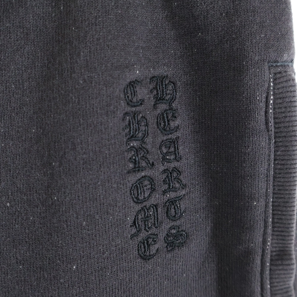 CHROME HEARTS(クロムハーツ) GRP Y NOT U2-TND Sweat Pants ワイノットスウェットパンツ コットンパンツ 刺繍 ブラック