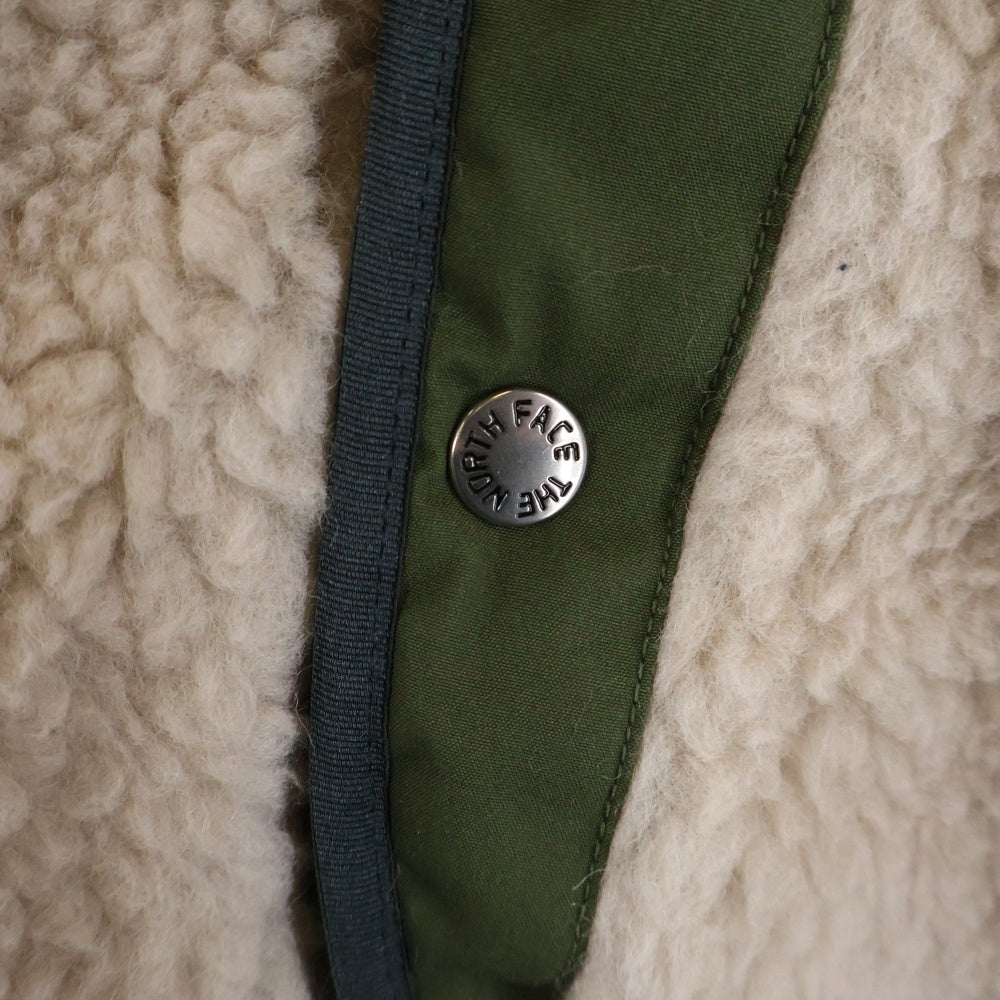 THE NORTH FACE PURPLE LABEL(ノースフェイスパープルレーベル) 22AW Wool Boa Fleece Field Cardigan Beige ウール ボア フリース フィルド カーディガン NA2250N