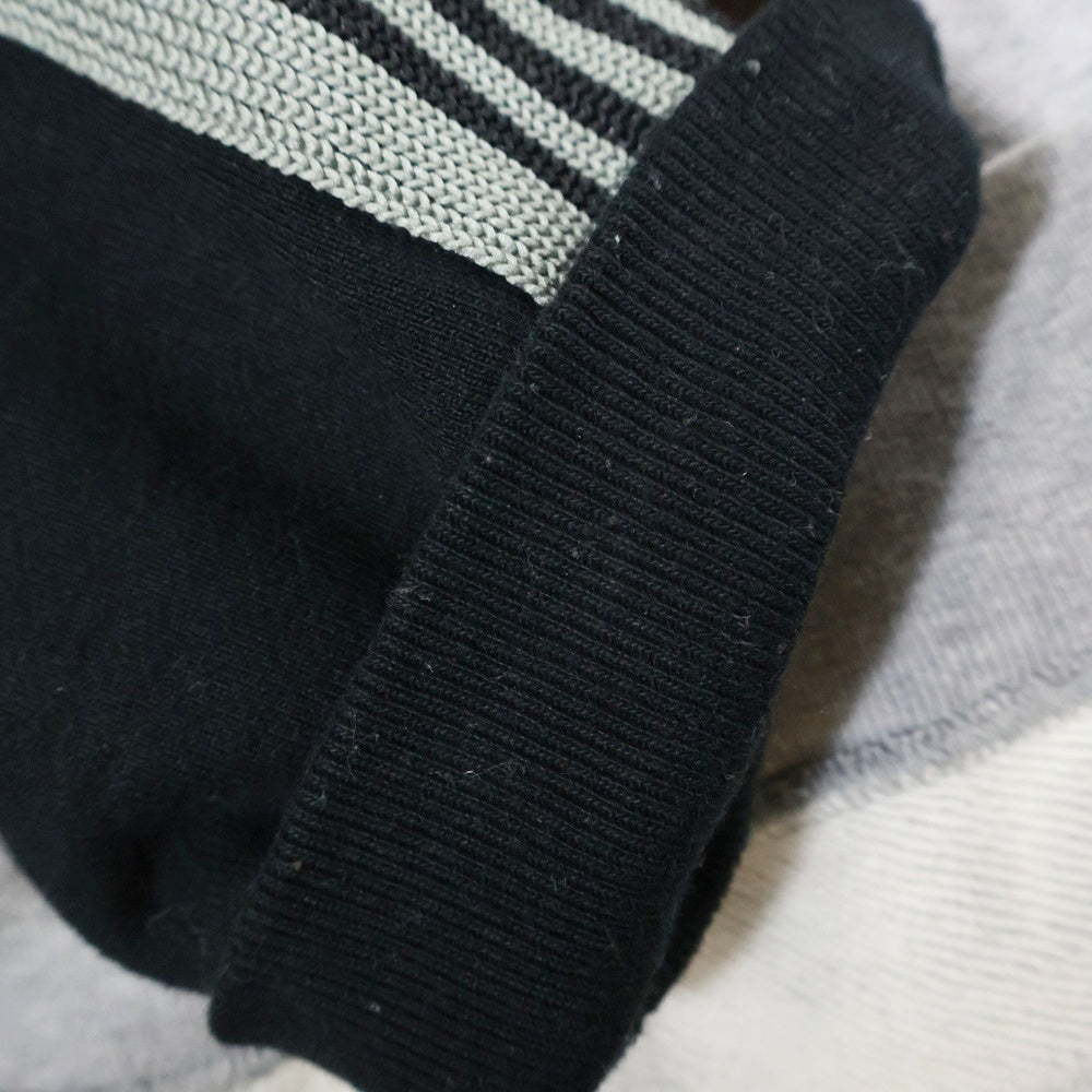 Needles(ニードルス) ×23SS STUDIOUS Raglan Sweat ラグランスウェット クルーネック グレー MR452