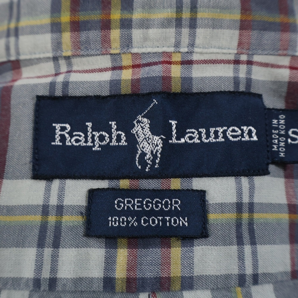 POLO RALPH LAUREN(ポロラルフローレン) 刺繍ロゴ コットン ポロシャツ ポケット半袖シャツ マルチカラー