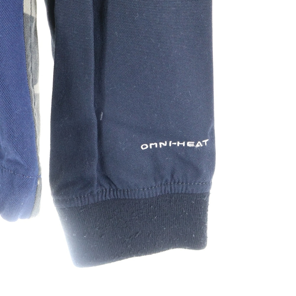 Columbia(コロンビア) 刺繍ロゴ カモ柄 ナイロンジャケット ブラック PM3671