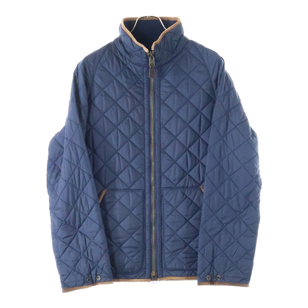 POLO RALPH LAUREN(ポロラルフローレン) キルティング フルジップ ナイロンジャケット ネイビー JR-RL-HW-0600
