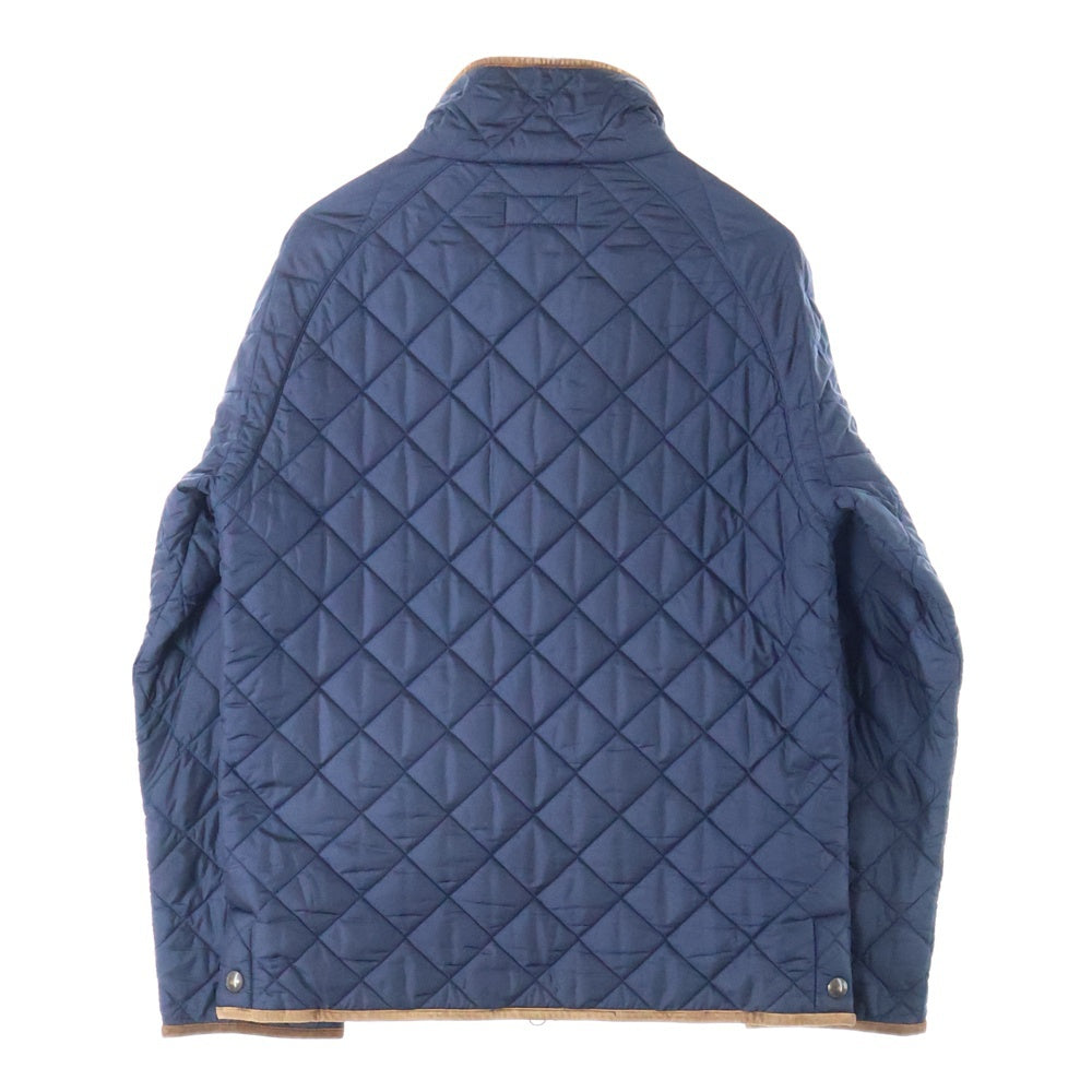 POLO RALPH LAUREN(ポロラルフローレン) キルティング フルジップ ナイロンジャケット ネイビー JR-RL-HW-0600