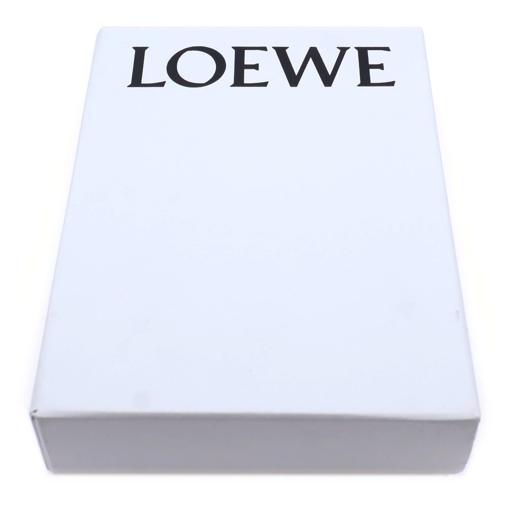 LOEWE(ロエベ) ANAGRAM TRIFOLD W DARK BUT アナグラム トライフォールド レザー コンパクトウォレット 三つ折り財布 イエロー C821TR2X02