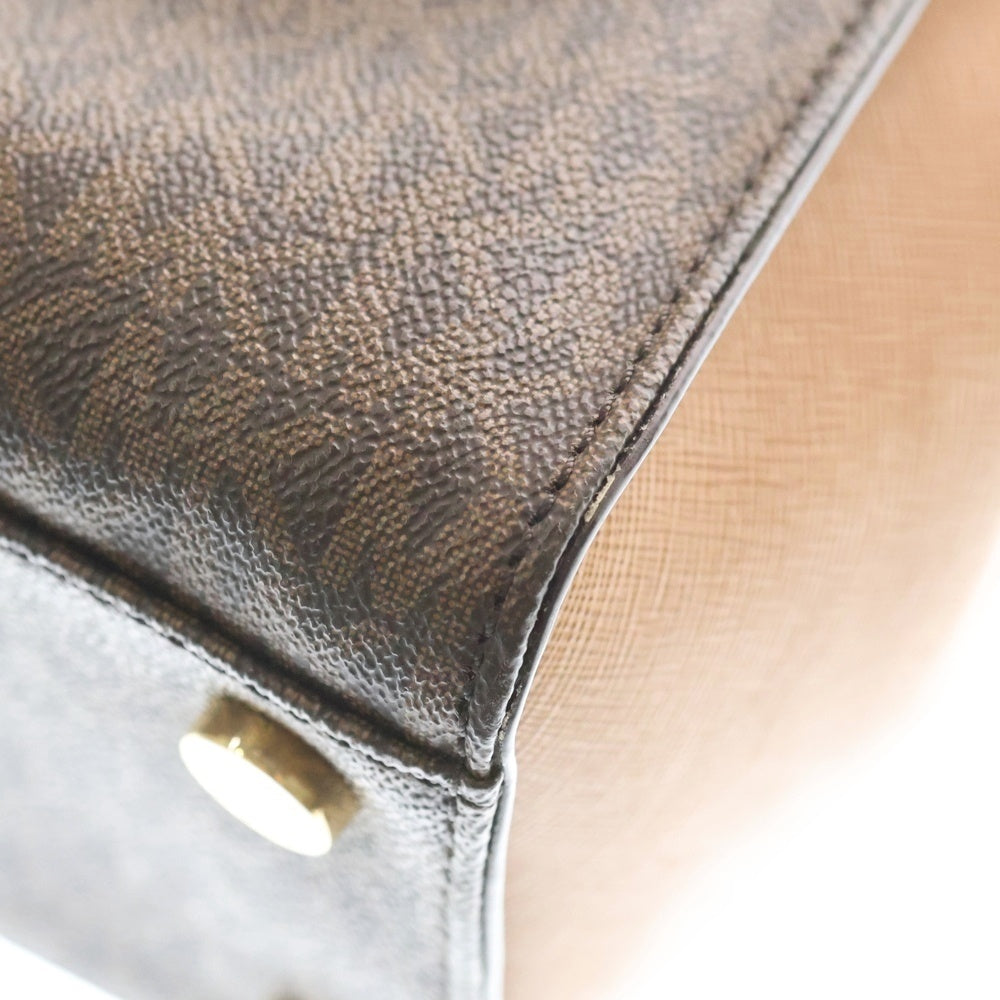 MICHAEL KORS(マイケルコース) SOFIA LG TOTE LEATHER 総柄 レザーハンドバッグ トートバッグ ブラウン レディース 35F8GO5T3B