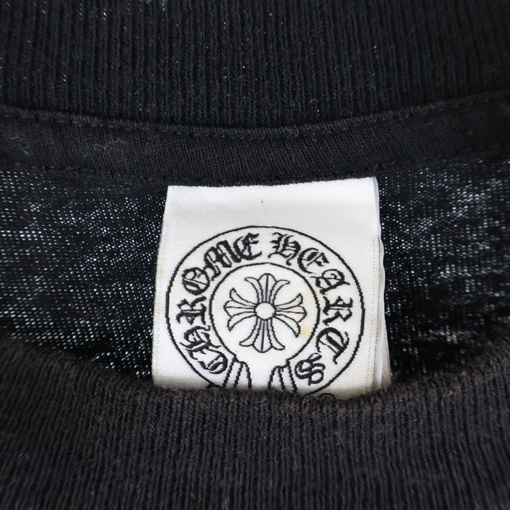 CHROME HEARTS(クロムハーツ) OLD T BAR オールド Tバープリント スター 半袖Tシャツ カットソー ブラック