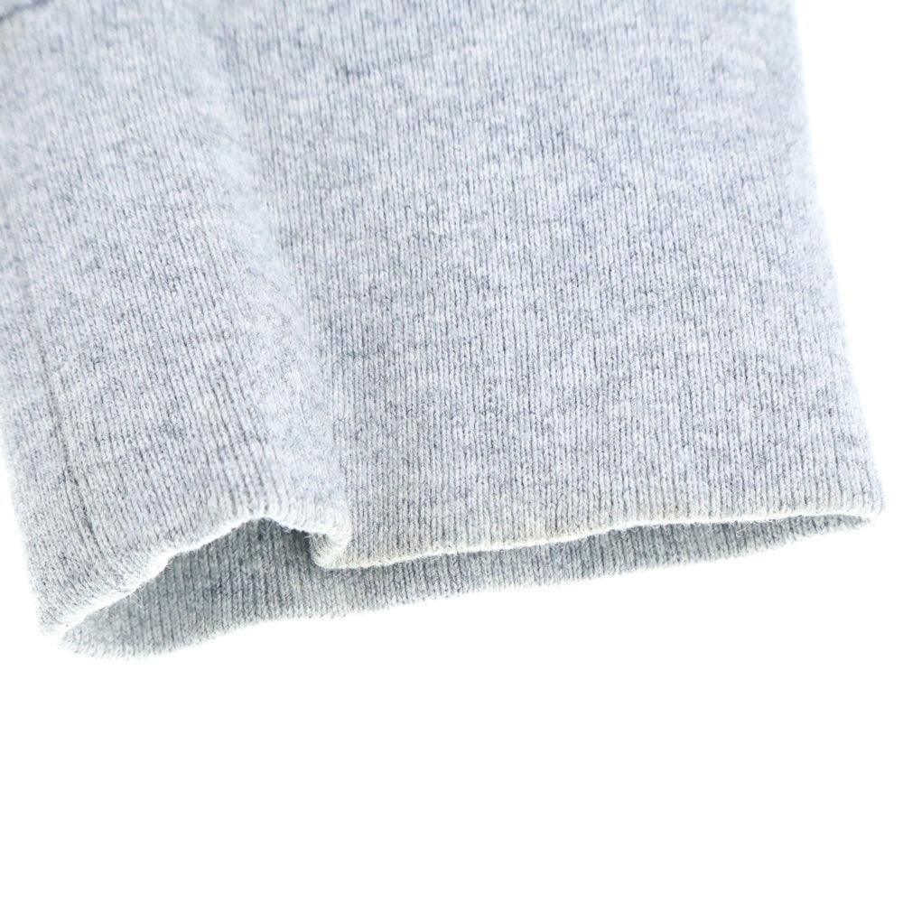 CHAMPION(チャンピオン) スリーブロゴプリントロンT 袖ロゴプリント 袖ロゴ刺繍 グレー C3-Q439