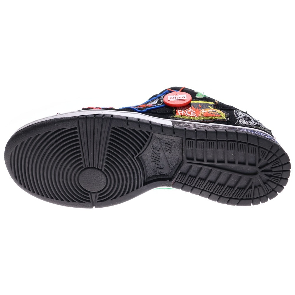 NIKE SB(ナイキエスビー) Dunk Low Pro QS Neck Face ダンク プロ ネックフェイス ローカット スニーカー ブラック US9/27cm DQ4488-001