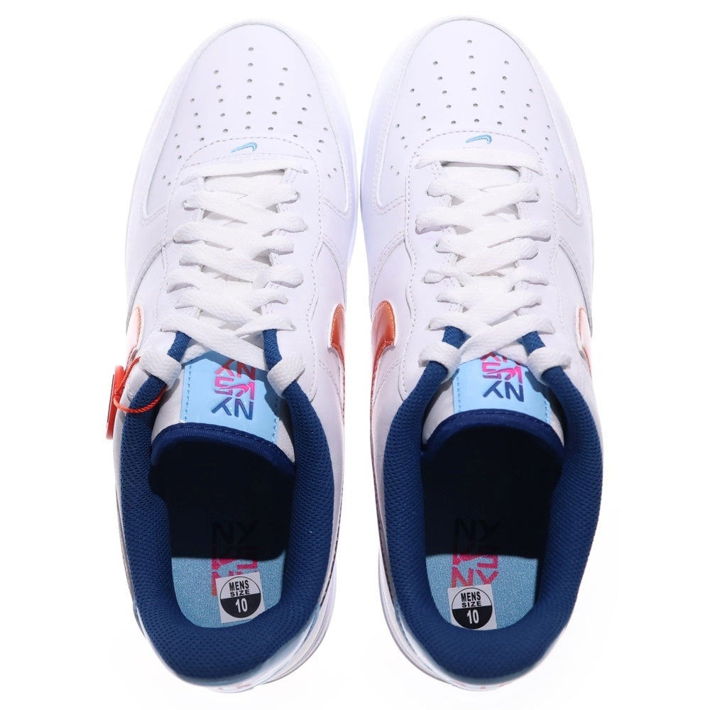 NIKE(ナイキ) Air Force 1 07 PRM NYvsNY HF4833-100 ナイキ エアフォース 1 '07 プレミアム ローカットスニーカー US10/28.0cm ブルー/ホワイト