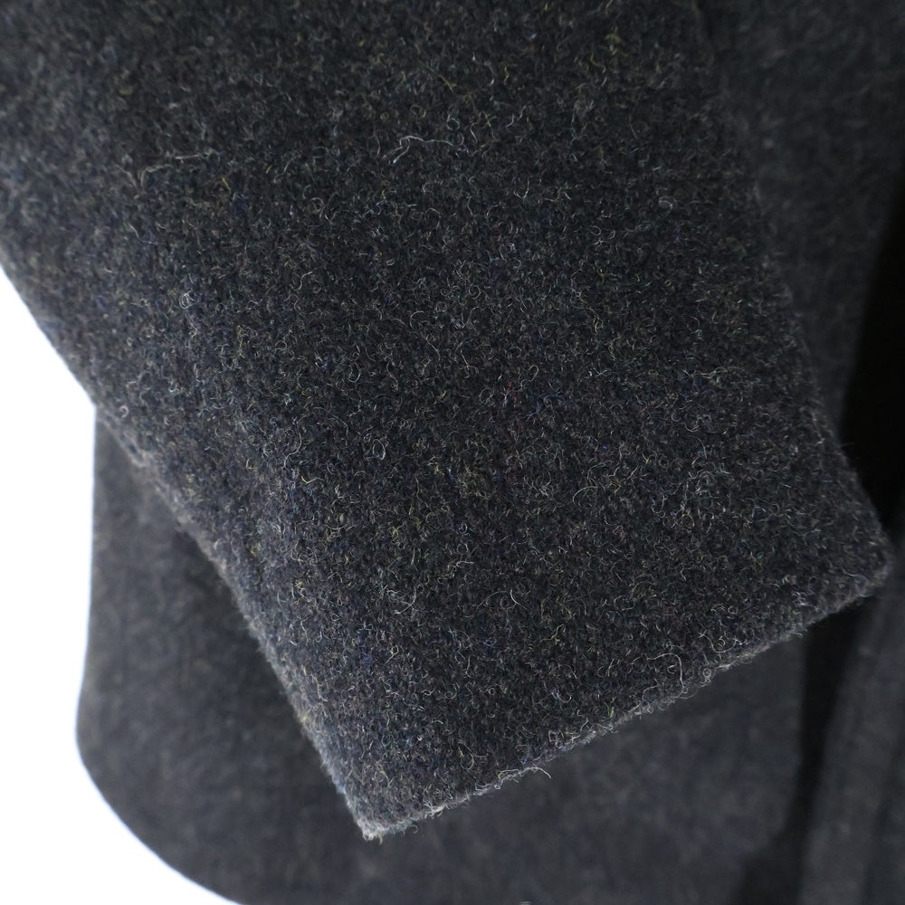AURALEE(オーラリー) 25AW SHETLAND WOOL DOUBLE CLOTH BLOUSON DARK CHARCOAL A25AC02HD ウール ダブル クロス ブルゾン ダークチャコール