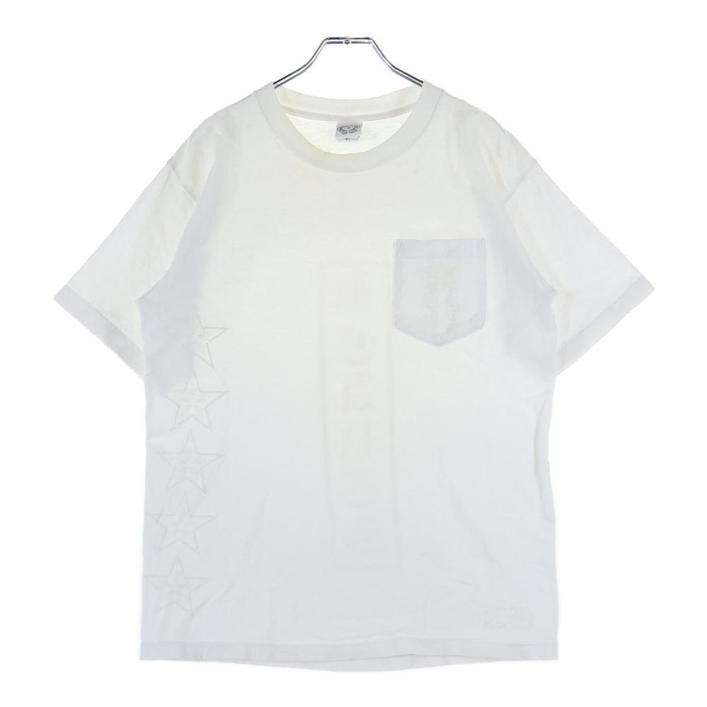 CHROME HEARTS(クロムハーツ) OLD T BAR オールド Tバープリント スター 半袖Tシャツ カットソー ホワイト