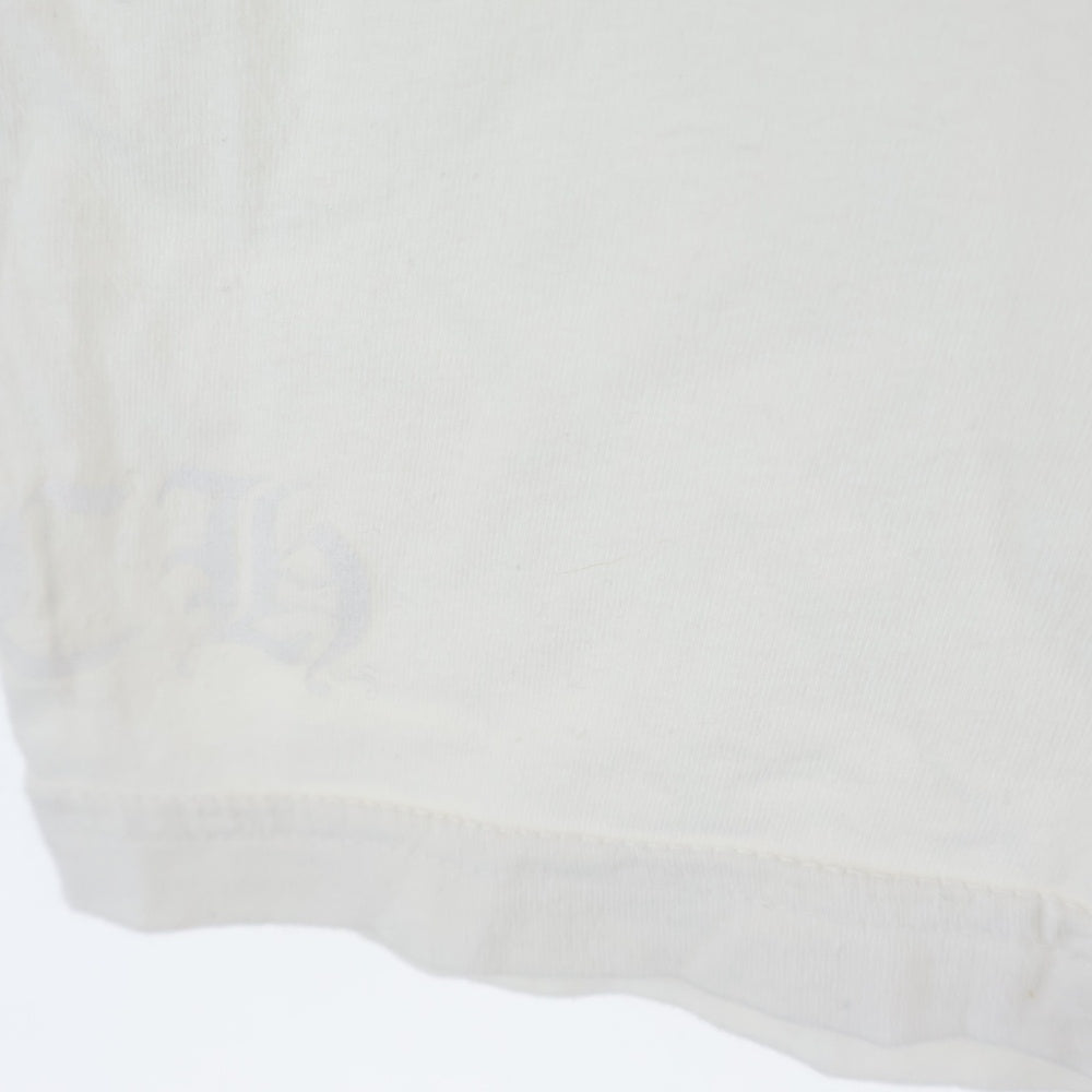 CHROME HEARTS(クロムハーツ) CH T-SHRT LTD USA スクロールラベル プリント半袖Tシャツ カットソー ホワイト