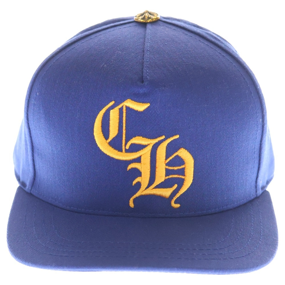 CHROME HEARTS(クロムハーツ) BASEBALL CAP CH刺繍 ベースボールキャップ ブルー