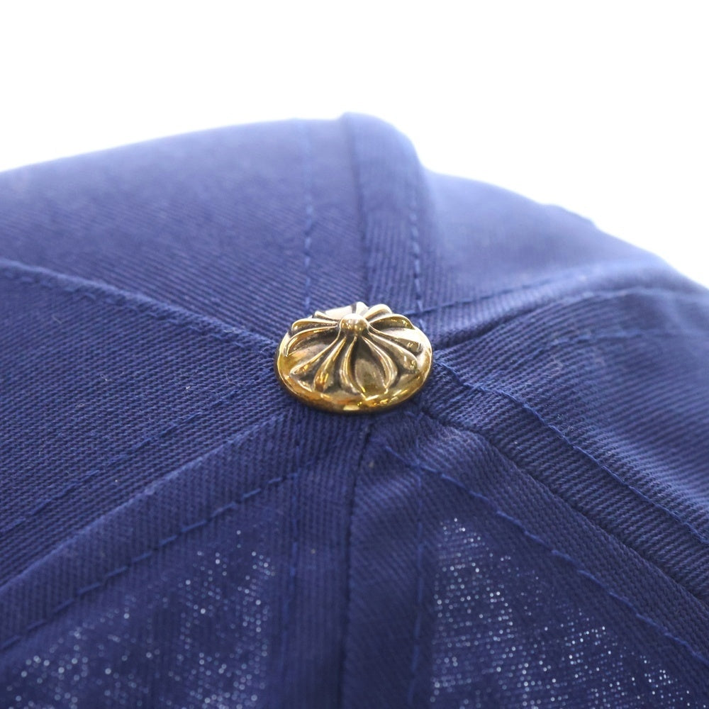 CHROME HEARTS(クロムハーツ) BASEBALL CAP CH刺繍 ベースボールキャップ ブルー