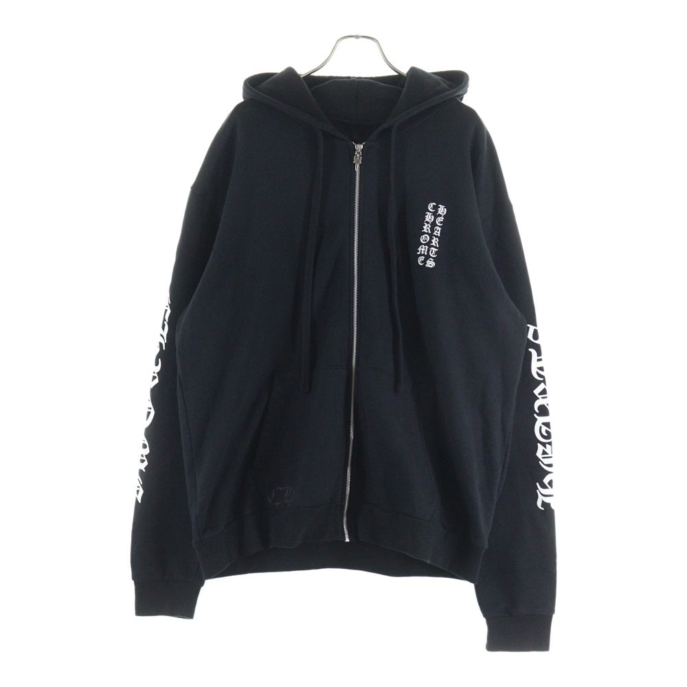 CHROME HEARTS(クロムハーツ) SWTSHRT HD ZIP アームロゴプリント