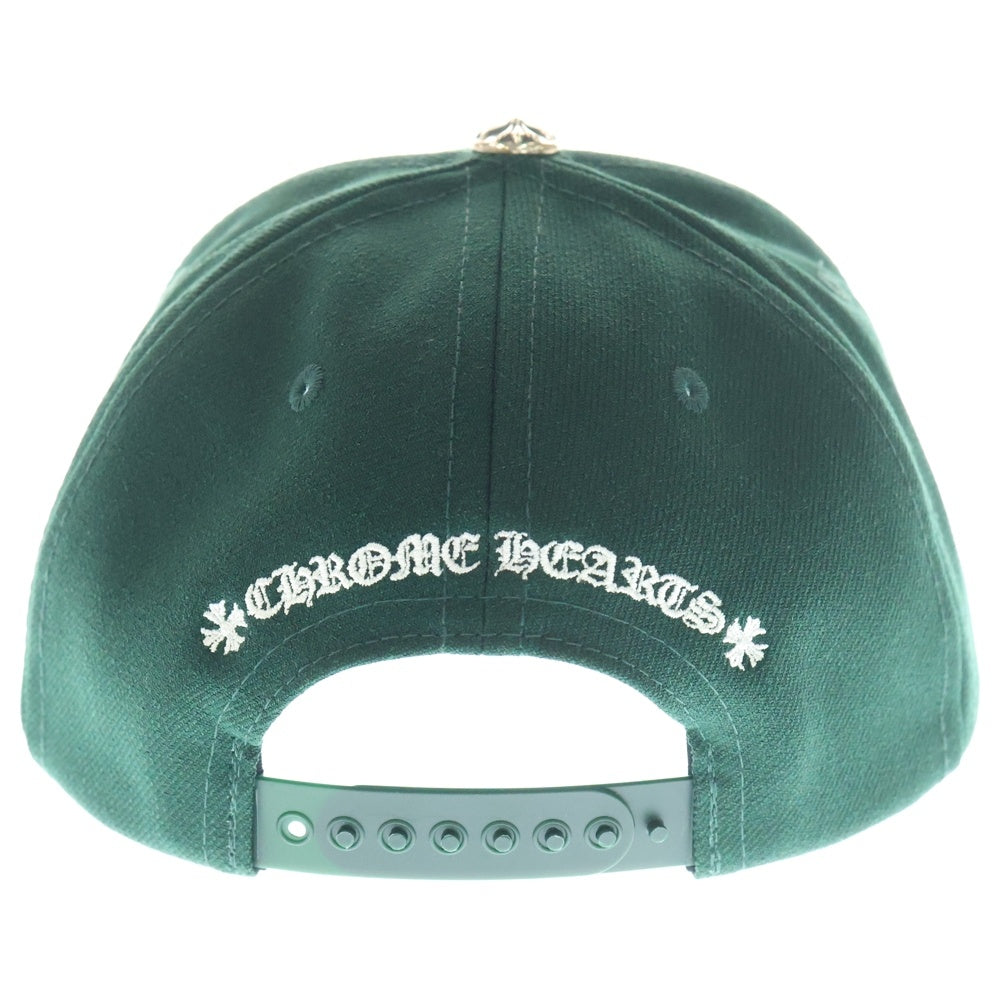CHROME HEARTS(クロムハーツ) 6 PANEL ON FIELD BASEBALL CAP CH刺繍 ベースボールキャップ グリーン