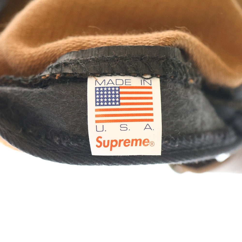 SUPREME(シュプリーム) 16AW Corduroy Camp Cap フロントロゴ コーディロイ キャンプキャップ 帽子 ブラウン