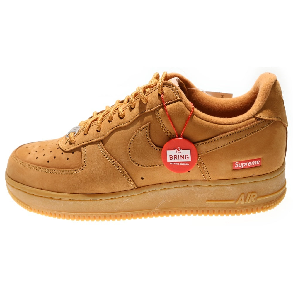 NIKE(ナイキ) ×SUPREME AIR FORCE 1 LOW シュプリーム エアフォース1 ローカットスニーカー シューズ ブラウン DN1555-200 US8.5/26.5cm