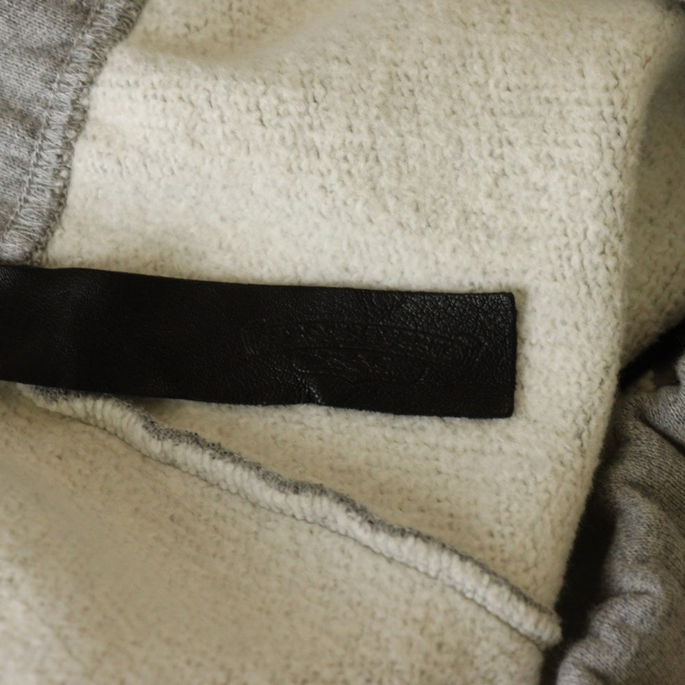 CHROME HEARTS(クロムハーツ) Y NOT 3 Cemetery Cross Patch Sweat Shorts クロスパッチ スウェット ハーフパンツ グレー